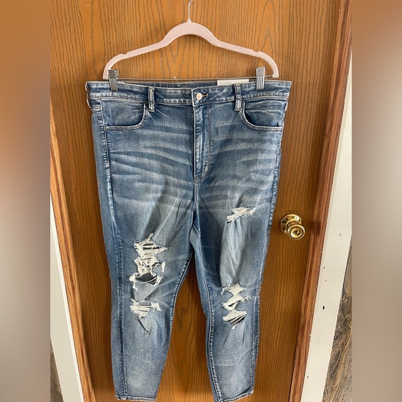 American Eagle Outfitters Denim - Distressed Blue Jeans